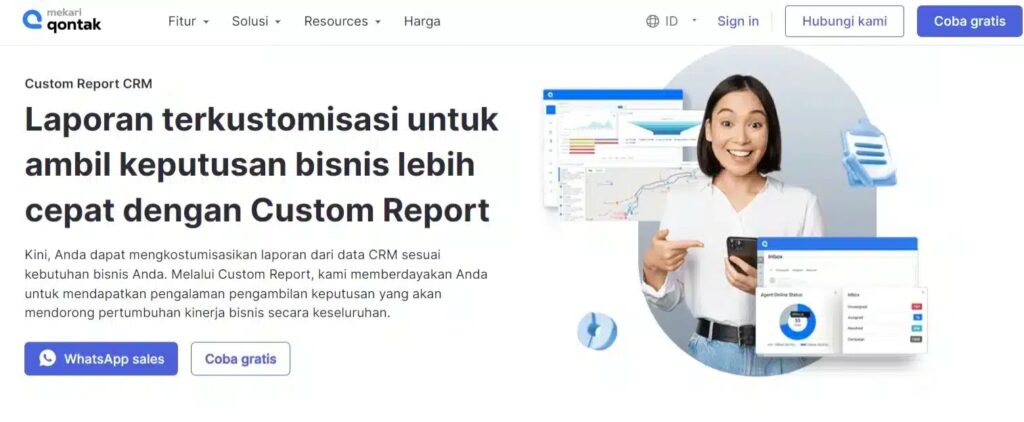 Mekari Qontak Aplikasi laporan sales_Mekari Qontak