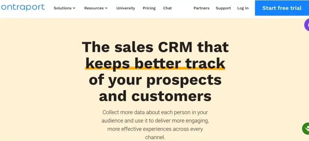 Manufacturing CRM Software_Ontraport