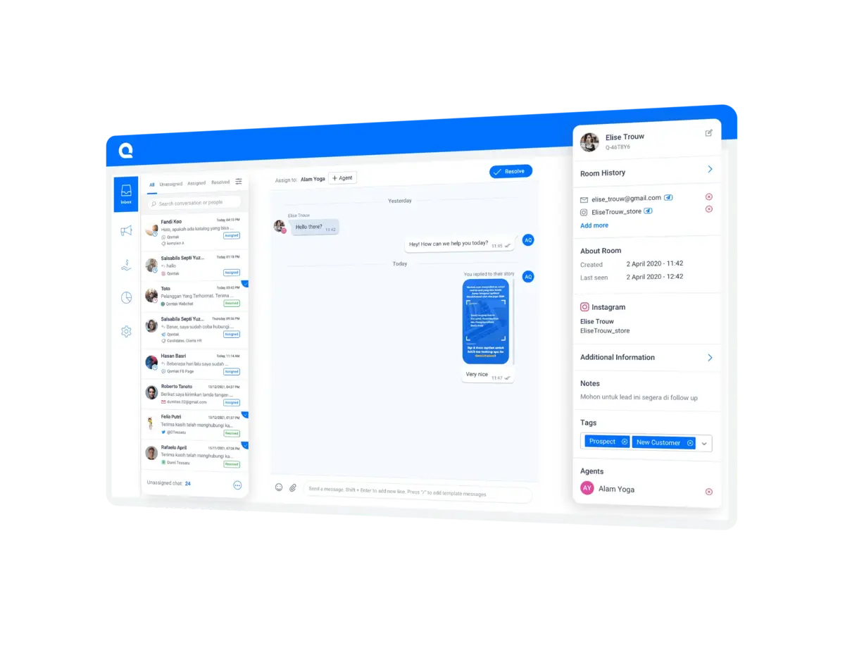 Dasbor chat Open API