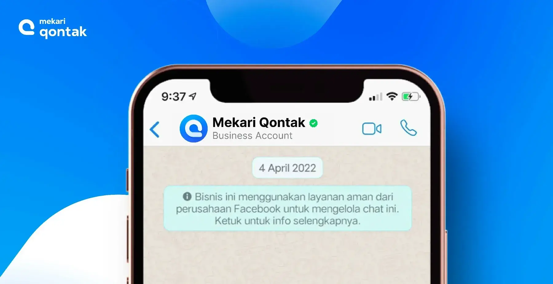 Langkah kedua dalam WhatsApp Blast adalah pastikan akun Anda telah terverifikasi WhatsApp API Langkah kedua dalam WhatsApp Blast adalah pastikan akun Anda telah terverifikasi WhatsApp API