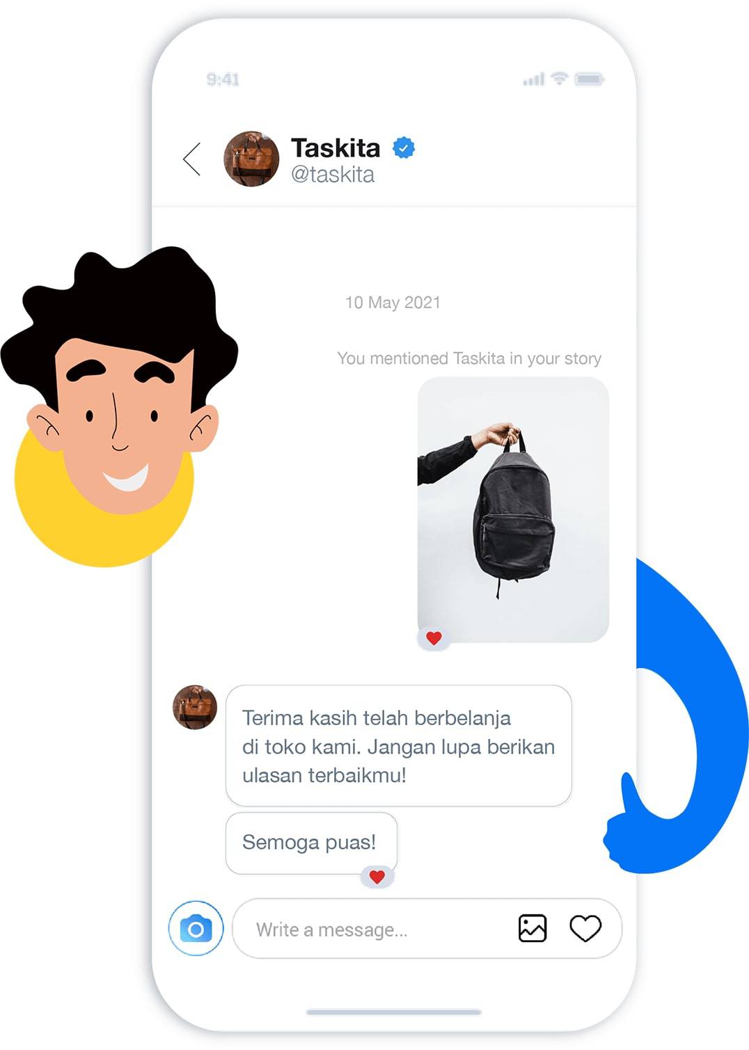 auto dm ig bot reply