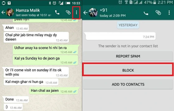 Memblokir akun WhatsApp pengguna lain how-to-block-people-on-whatsapp