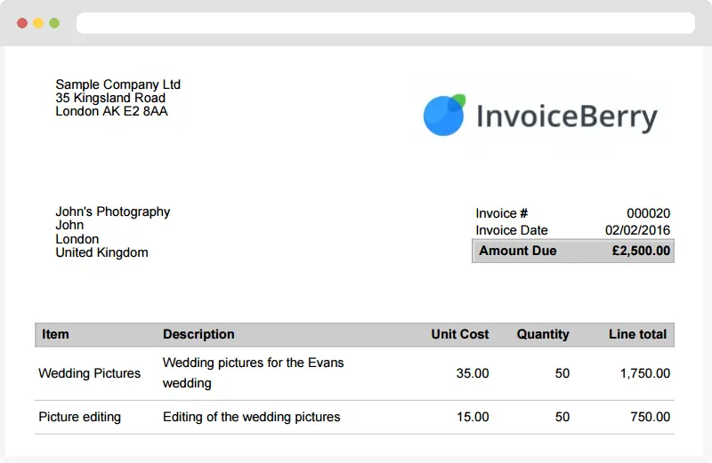 Aplikasi Nota Online invoiceberry