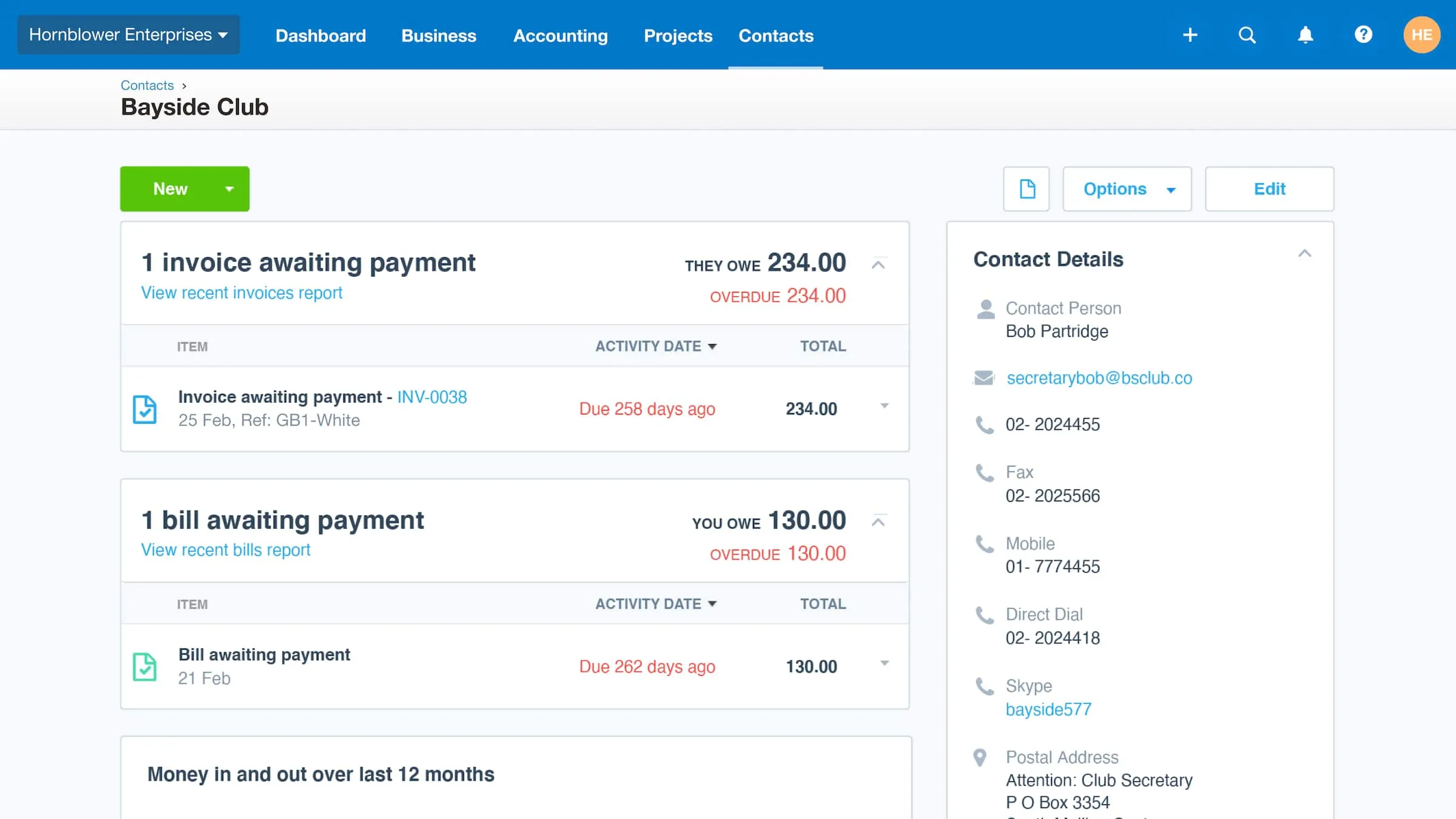Aplikasi nota online - xero