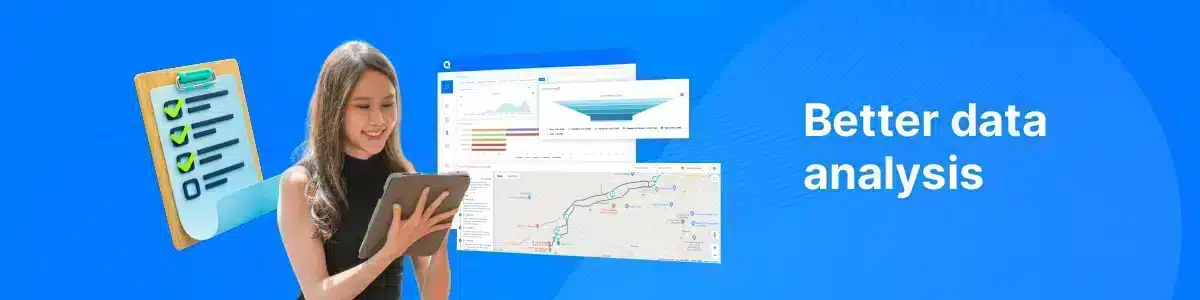 CRM systems provide detailed analytics and reporting, enabling businesses to analyze customer behavior, track performance, and make informed decisions to improve strategy and implementation.