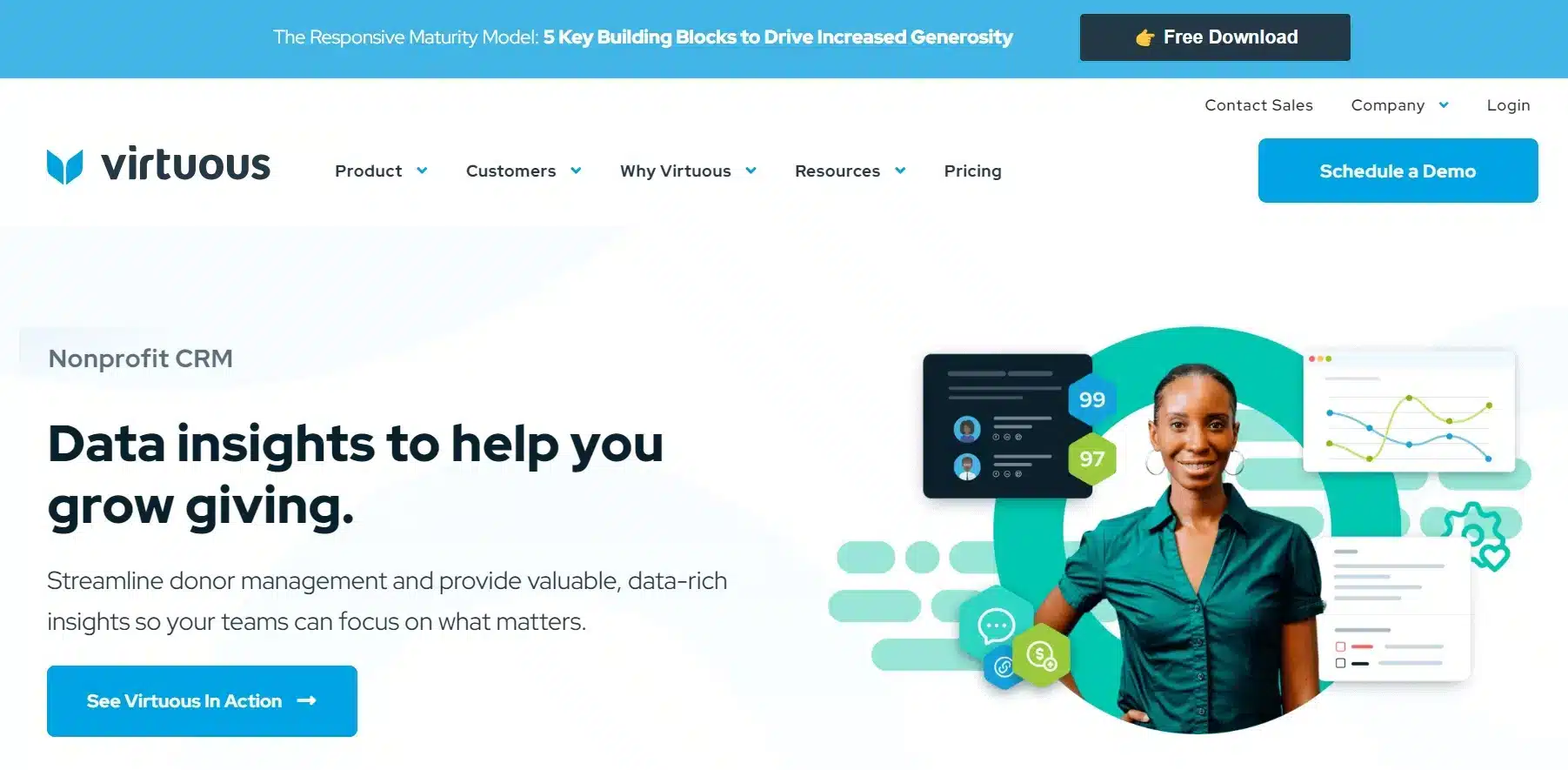 Virtuous Nonprofit CRM Software - virtuous