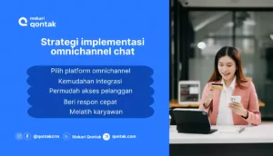 Strategi implementasi omnichannel chat