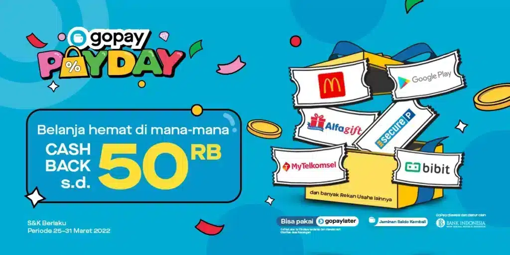 Contoh Diskon -PayDay sale Gopay Trasportasi