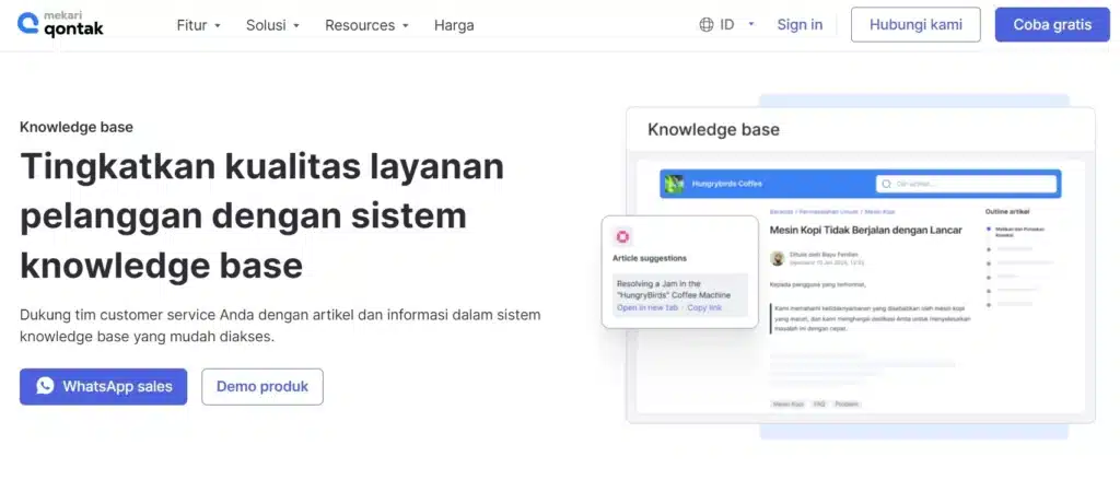 Software Knowledge Base Terbaik_Mekari Qontak