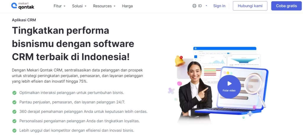 Software CRM terbaik untuk real estate - Mekari Qontak