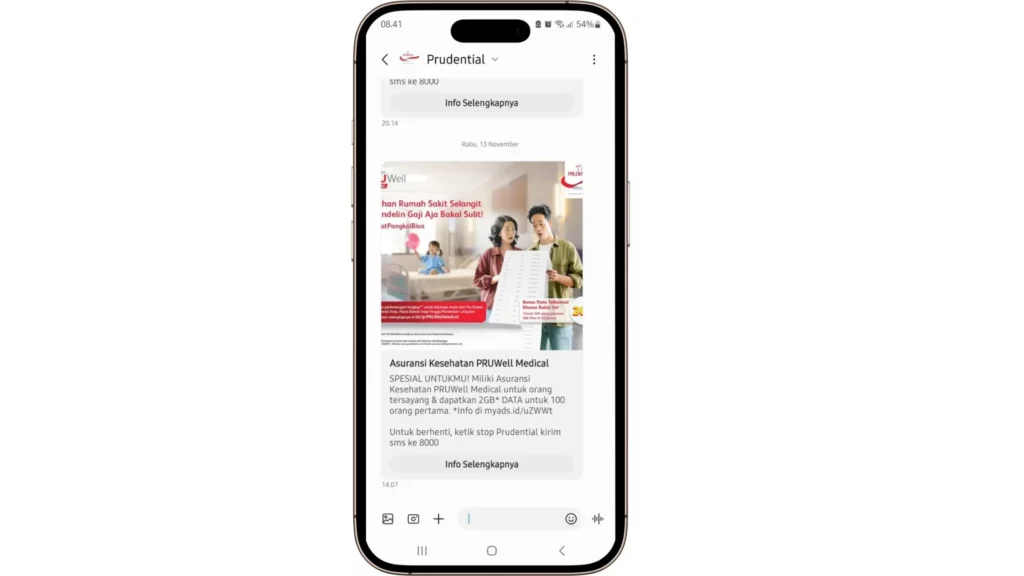Contoh Broadcast message _ SMS Contoh Broadcast message _ SMS