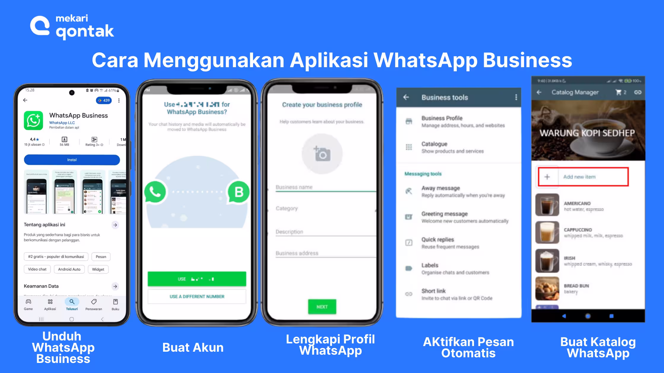 Cara Menggunakan Aplikasi WhatsApp Business Cara Menggunakan Aplikasi WhatsApp Business