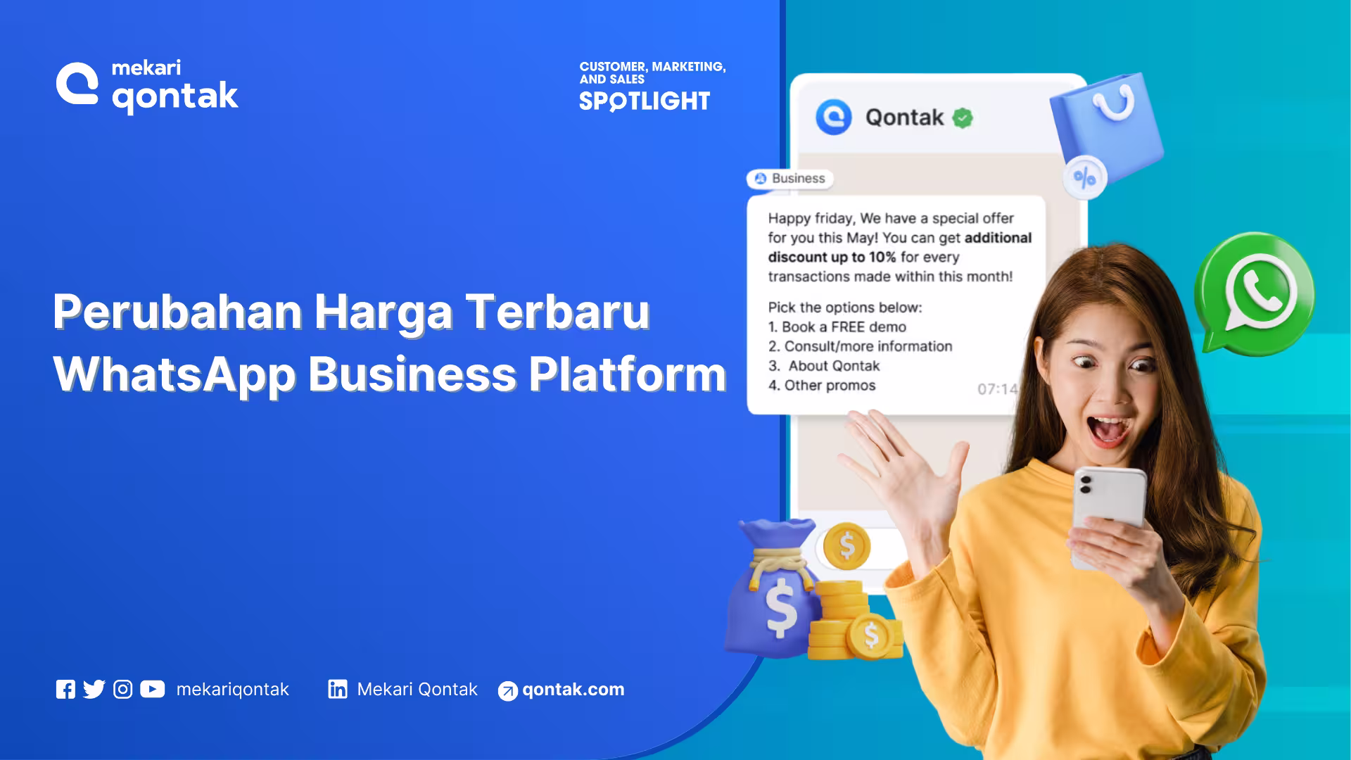 Pembaruan Harga Platform WhatsApp Business Terbaru